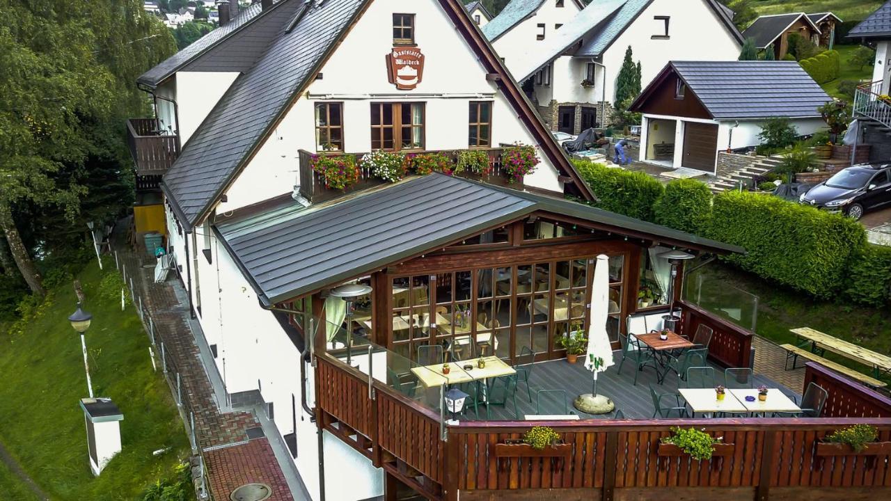 Landgasthof Waldeck Marienberg Exterior foto